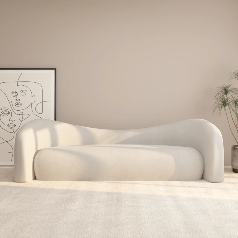 Lazy Living Room Sofas Minimalist Modern Cozy Floor Lounge Sofa Italian Curved Velvet Wooden Wohnzimmer Sofas Home Furniture
Lazy Living Room Sofas Minimalist Modern Cozy Floor Lounge Sofa Italian Curved Velvet Wooden Wohnzimmer Sofas Home Furniture