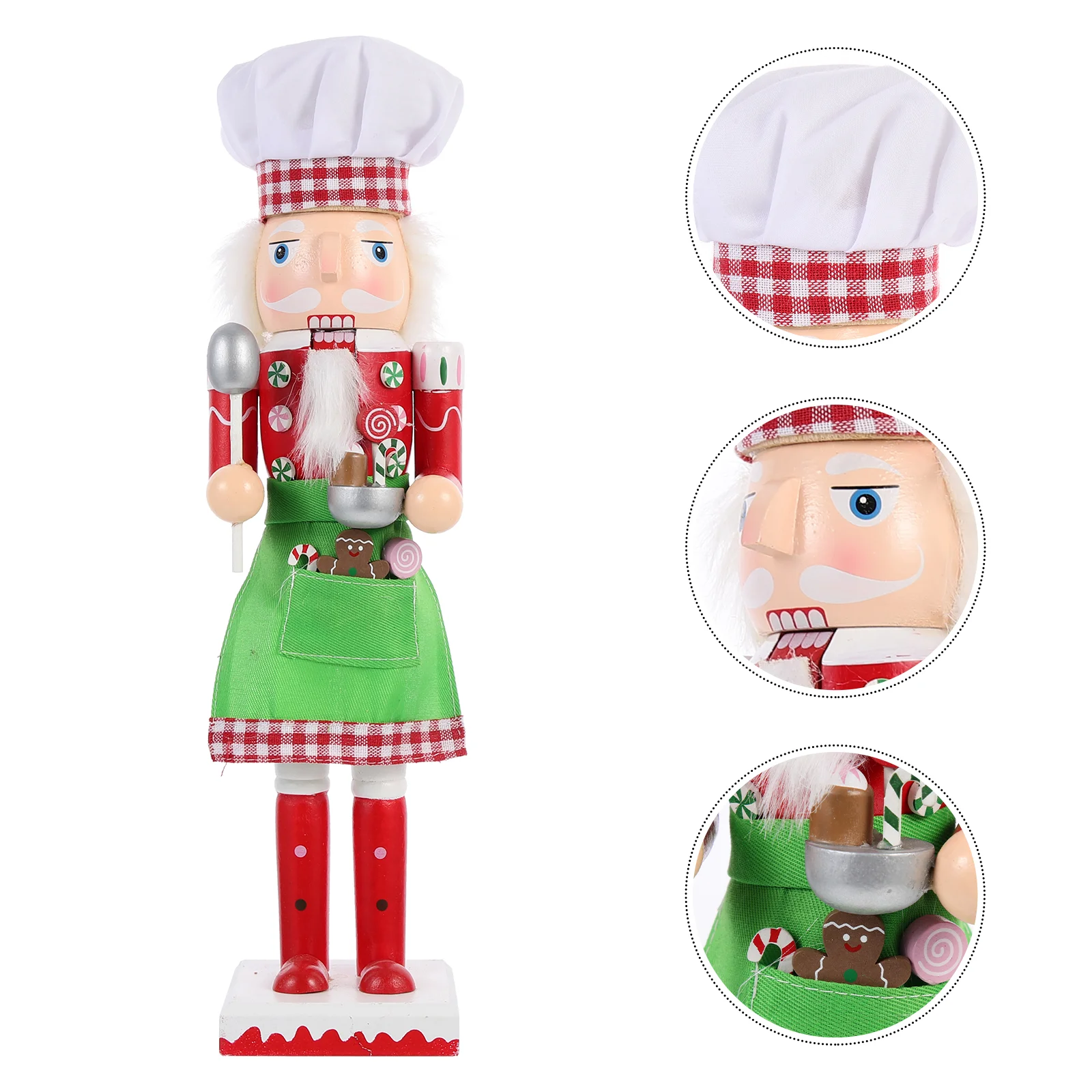 Nutcracker Christmas Wooden Figurine Nutcrackers Wood Party Birthday Supplies Soldier Table Xmasdecor Walnut Centerpiece
Nutcracker Christmas Wooden Figurine Nutcrackers Wood Party Birthday Supplies Soldier Table Xmasdecor Walnut Centerpiece