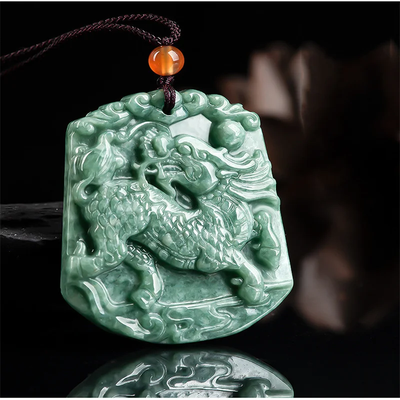 Hot selling natural hand-carve jade Lucky Fortune Gives Blessing Qilin Necklace pendant fashion jewelry Men Women Luck Gifts
Hot selling natural hand-carve jade Lucky Fortune Gives Blessing Qilin Necklace pendant fashion jewelry Men Women Luck Gifts