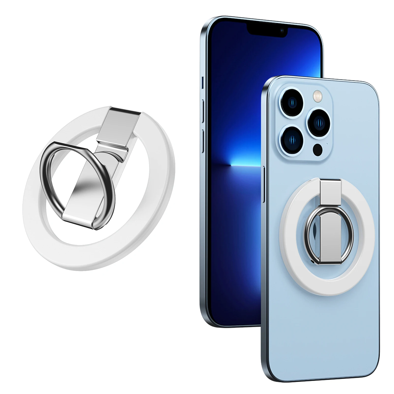 Phone Ring Holder Magnetic Grip for iPhone 13/ 12 Series Accessories Phone Stand Cell Phone Kickstand for All Smartphone
Phone Ring Holder Magnetic Grip for iPhone 13/ 12 Series Accessories Phone Stand Cell Phone Kickstand for All Smartphone