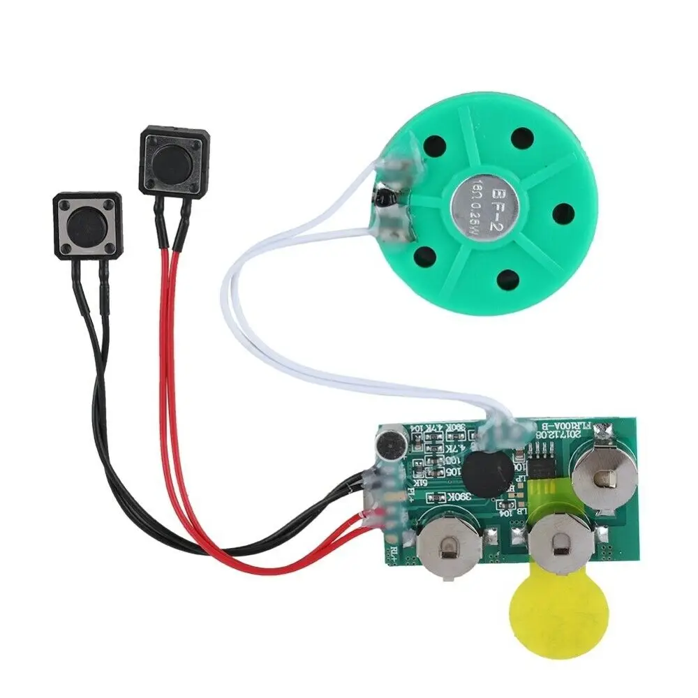 DIY Recordable Voice Module 4 Minutes Voice Recording Playback Module Battery Powered Musical Tool Audio Accessories
DIY Recordable Voice Module 4 Minutes Voice Recording Playback Module Battery Powered Musical Tool Audio Accessories
