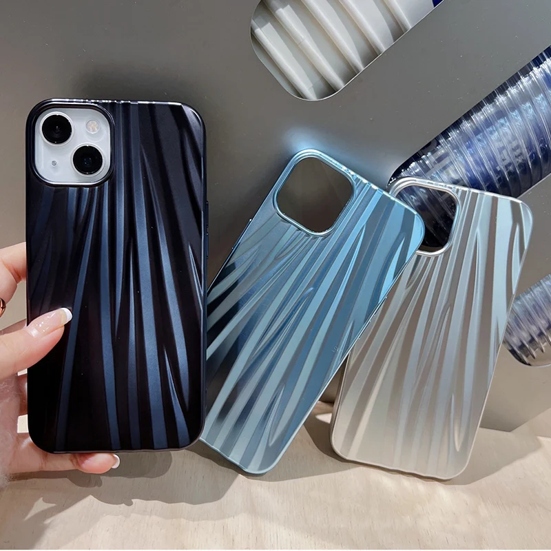 INS Metallic Fold Crease Phone Case For iPhone 14 13 Pro Max 11 12 XS Max XR X 14 Plus Luxury Soft Shockproof Back Cover
INS Metallic Fold Crease Phone Case For iPhone 14 13 Pro Max 11 12 XS Max XR X 14 Plus Luxury Soft Shockproof Back Cover