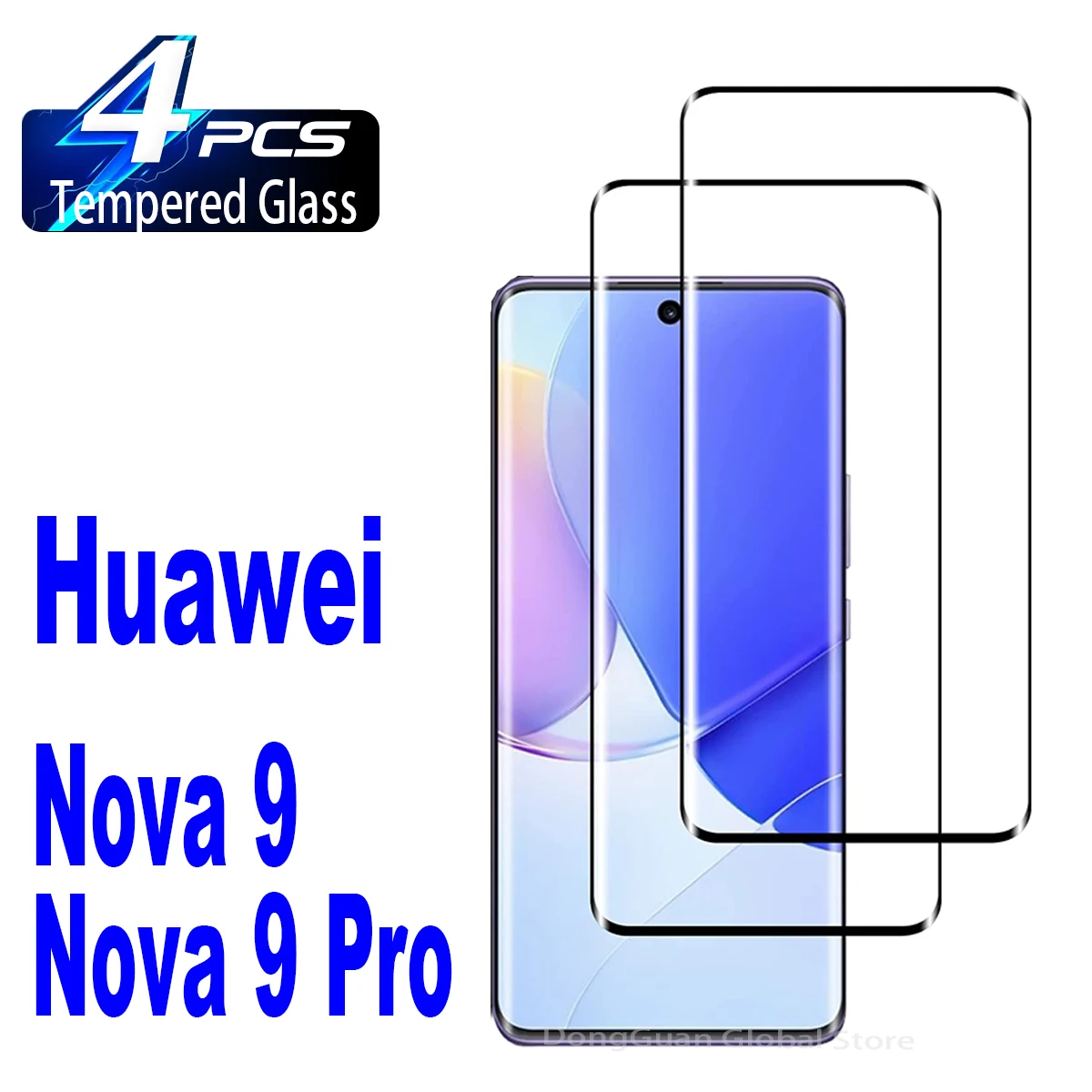 1/4Pcs High Auminum Tempered Glass For Huawei Nova 9 Pro Fingerprint Unlock Curved Anti Scratch Screen Protector Glass Film
1/4Pcs High Auminum Tempered Glass For Huawei Nova 9 Pro Fingerprint Unlock Curved Anti Scratch Screen Protector Glass Film