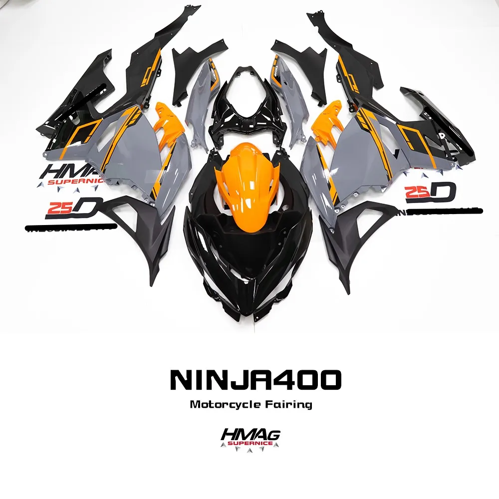 Orange Gray NINJA400 ABS Motorcycle Racing Fairing Shell High-quality Injection Molding For Ninja400 NINJA400 ZX4R 18 19 20 21
Orange Gray NINJA400 ABS Motorcycle Racing Fairing Shell High-quality Injection Molding For Ninja400 NINJA400 ZX4R 18 19 20 21