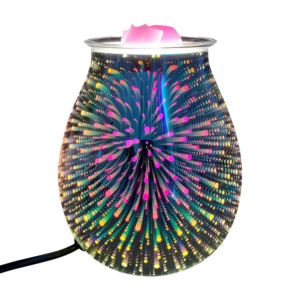 Wax Melt Incense Burner Lamp 3D Touch Firework Lamp Night Light Tart Aromatherapy Diffuser Wax Warmer UK Plug
Wax Melt Incense Burner Lamp 3D Touch Firework Lamp Night Light Tart Aromatherapy Diffuser Wax Warmer UK Plug