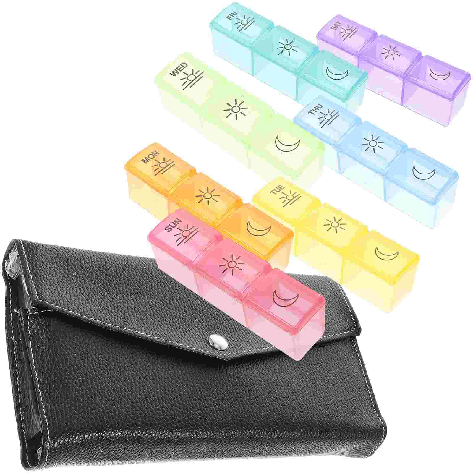 Box Organizer Day Case Medicine Weekly Storage One Week Portable Cases Daily Travel Holder Organizers Capacity Container Times 
Box Organizer Day Case Medicine Weekly Storage One Week Portable Cases Daily Travel Holder Organizers Capacity Container Times