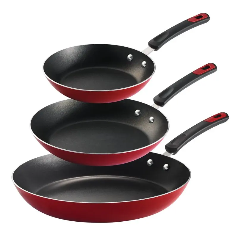 3 Pk Aluminum Nonstick Fry Pans – Metallic Red Air fryer silicone basket Accesorios freidora Pizza accessories Aluminium pan A
3 Pk Aluminum Nonstick Fry Pans – Metallic Red Air fryer silicone basket Accesorios freidora Pizza accessories Aluminium pan A