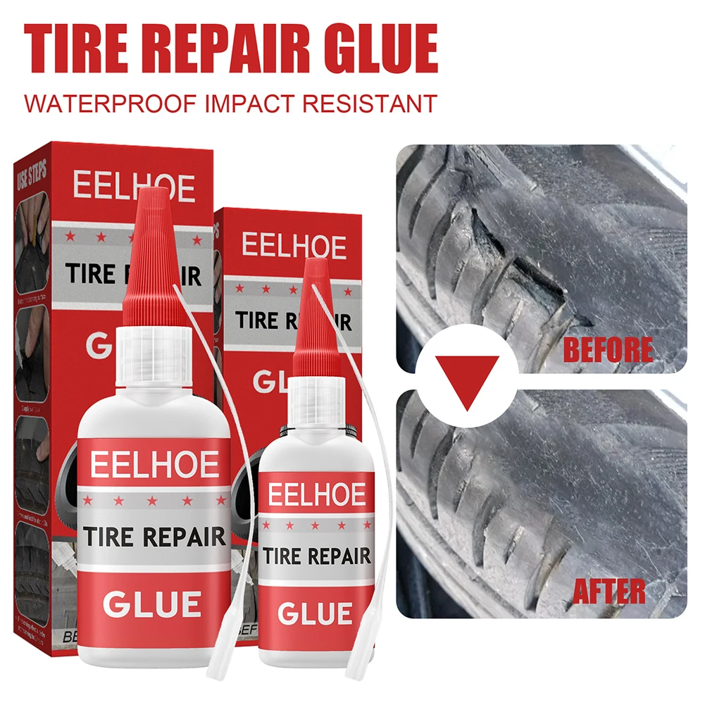 30ml/50ml Universal Mighty Tire Repair Glue Agent Fast Curing Scratch Crack Caulk Waterproof Seal Glue Repair Tools
30ml/50ml Universal Mighty Tire Repair Glue Agent Fast Curing Scratch Crack Caulk Waterproof Seal Glue Repair Tools
