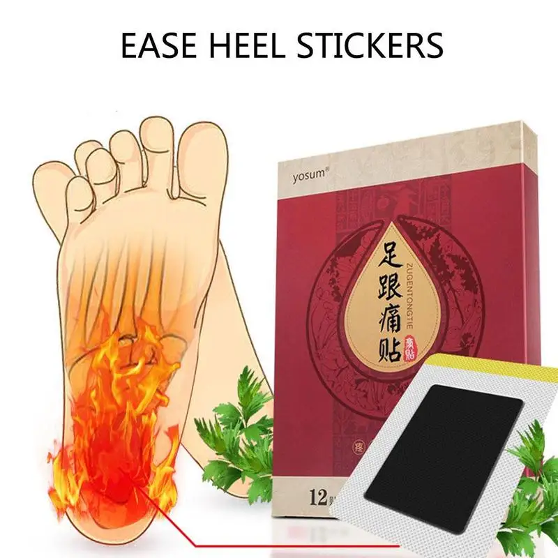 12Pcs/Box Heel Spur Pain Relief Patch Foot Treatment Care Pain Herbal Heel Spur Rapid Foot Plaster Patch Relief Foot Stickers
12Pcs/Box Heel Spur Pain Relief Patch Foot Treatment Care Pain Herbal Heel Spur Rapid Foot Plaster Patch Relief Foot Stickers