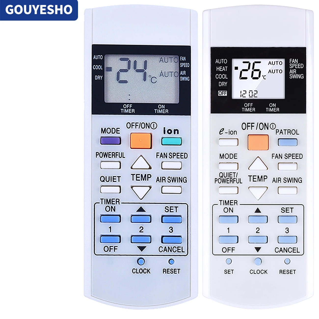 A75C3298 A75C3299 Suitable for Panasonic Air Conditioner Remote Control Universal A75C2817 A75C3060 A75C3182 A75C2913
A75C3298 A75C3299 Suitable for Panasonic Air Conditioner Remote Control Universal A75C2817 A75C3060 A75C3182 A75C2913