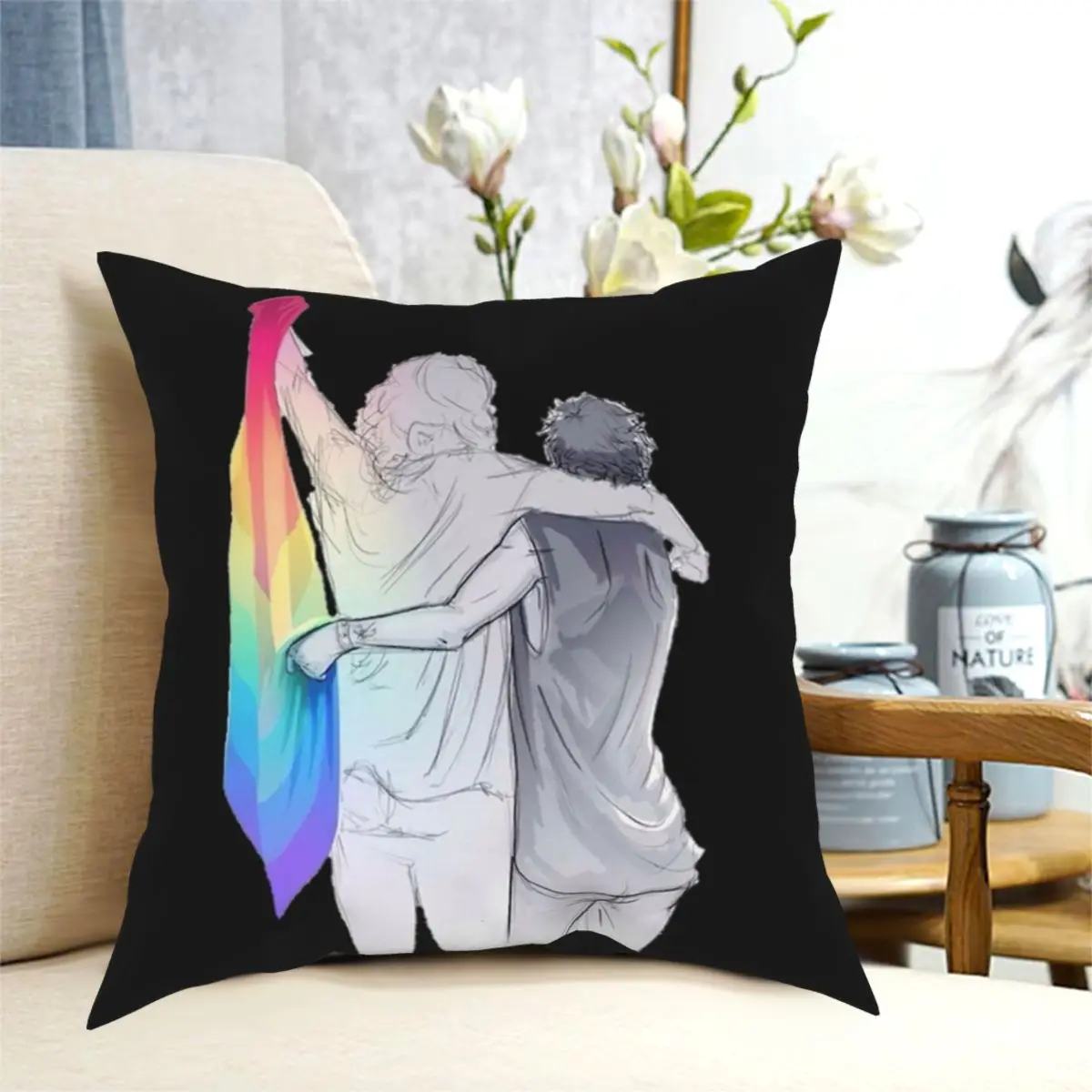 Larry Stylinson Square Pillowcase Polyester Creative Zip Decorative Car Cushion Cover 45x45
Larry Stylinson Square Pillowcase Polyester Creative Zip Decorative Car Cushion Cover 45x45