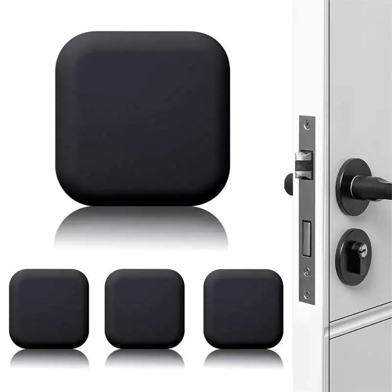 4pcs Door Stoppers Soft Rubber Crash Pad Wall Protector Guard Doorknob Door Handle Bumper for Child Home Protector
4pcs Door Stoppers Soft Rubber Crash Pad Wall Protector Guard Doorknob Door Handle Bumper for Child Home Protector
