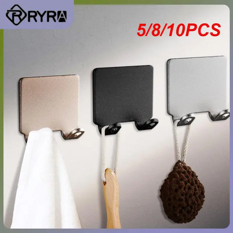5/8/10PCS Wear-resistant Storage Rack Punch Free Space Aluminum Men's Shaver Shelf Portable Hole-free Wall Hooks Simple Single
5/8/10PCS Wear-resistant Storage Rack Punch Free Space Aluminum Men's Shaver Shelf Portable Hole-free Wall Hooks Simple Single
