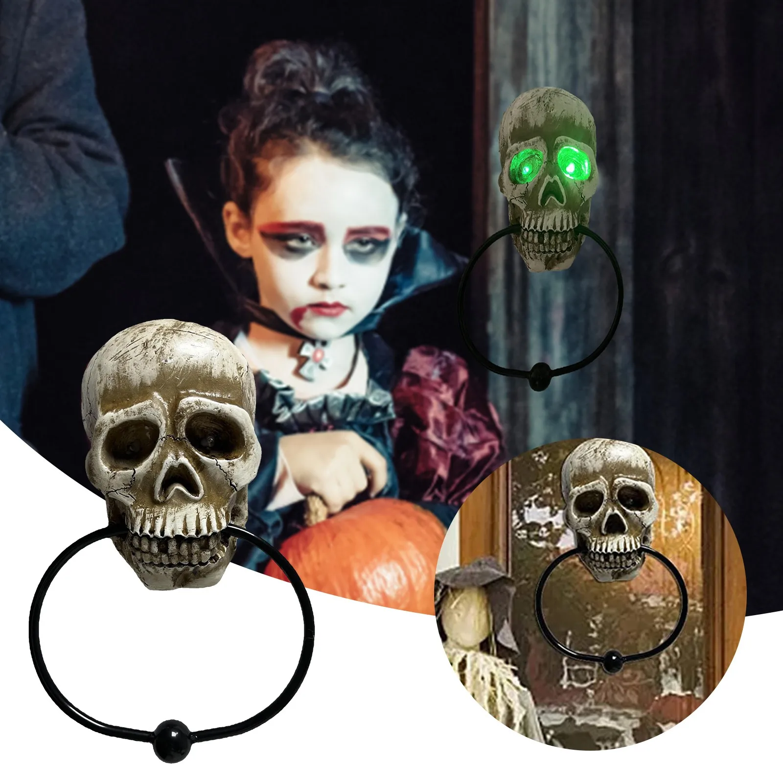 Высокий ужасный дверной звонок на открытом воздухе со знаком Приветствия на Хэллоуин. Хэллоуин, декоративные ужасы, украшения для крыльца, ...
Высокий ужасный дверной звонок на открытом воздухе со знаком Приветствия на Хэллоуин. Хэллоуин, декоративные ужасы, украшения для крыльца, ...