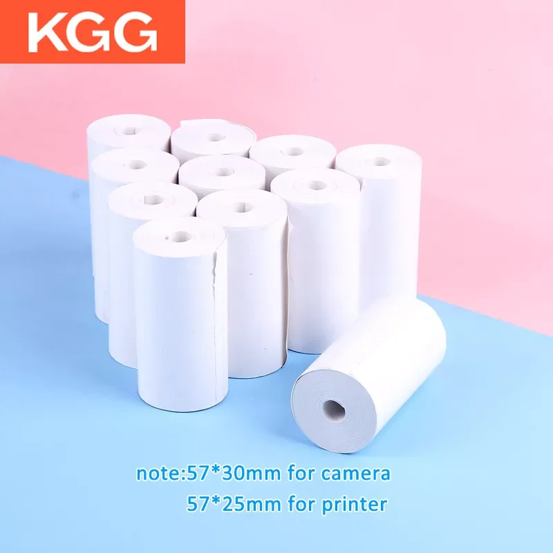 5/10/15/20 57*30mm Thermal Paper White Children Camera Instant Print Kids Camera Printing Paper Replacement Accessories Parts
5/10/15/20 57*30mm Thermal Paper White Children Camera Instant Print Kids Camera Printing Paper Replacement Accessories Parts