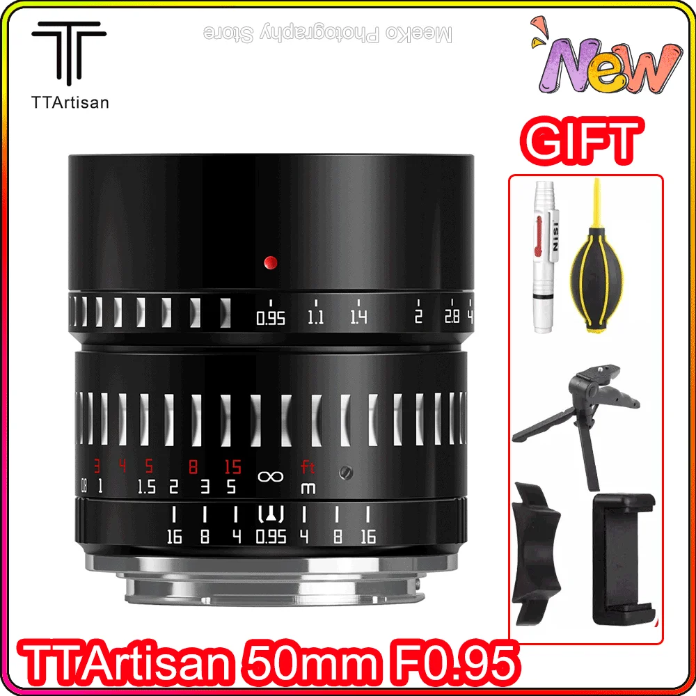 TTArtisan 50 мм F0.95 объектив с большой апертурой MF APS-C объектив для камеры Nikon Z Leica L SIGMA M4/3 Sony E Fuji X Canon EF M RF камера
TTArtisan 50 мм F0.95 объектив с большой апертурой MF APS-C объектив для камеры Nikon Z Leica L SIGMA M4/3 Sony E Fuji X Canon EF M RF камера
