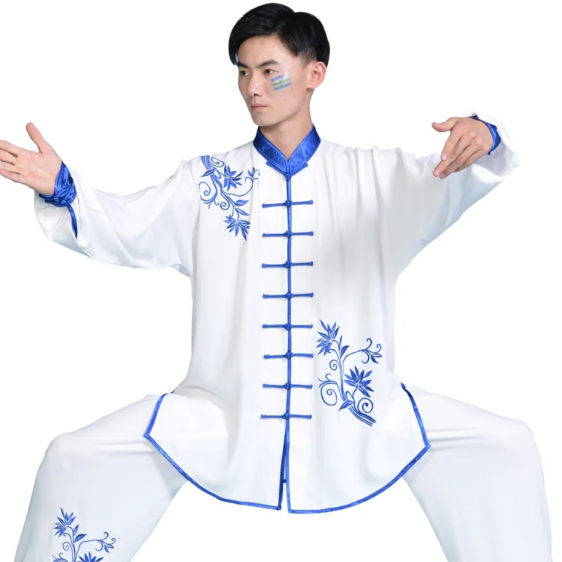 Embroidery Tai Ji Suit Men's Spring and Autumn Tai Ji Suit Chinese Style Female Tai Chi Exercise Clothing Martial Arts
Embroidery Tai Ji Suit Men's Spring and Autumn Tai Ji Suit Chinese Style Female Tai Chi Exercise Clothing Martial Arts