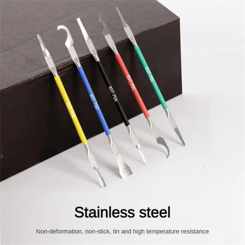 IC Chip Repair Thin Blade Pry Opening Tool CPU Shell Removal Knife Metal Disassemble Kit Phone Spatula Hand Tools Kit
IC Chip Repair Thin Blade Pry Opening Tool CPU Shell Removal Knife Metal Disassemble Kit Phone Spatula Hand Tools Kit