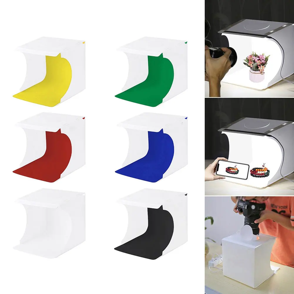 1 Set 20cm Folding Portable Convenient 550LM Light Photo Lighting Studio Tent Box Kit Photography Light Box
1 Set 20cm Folding Portable Convenient 550LM Light Photo Lighting Studio Tent Box Kit Photography Light Box