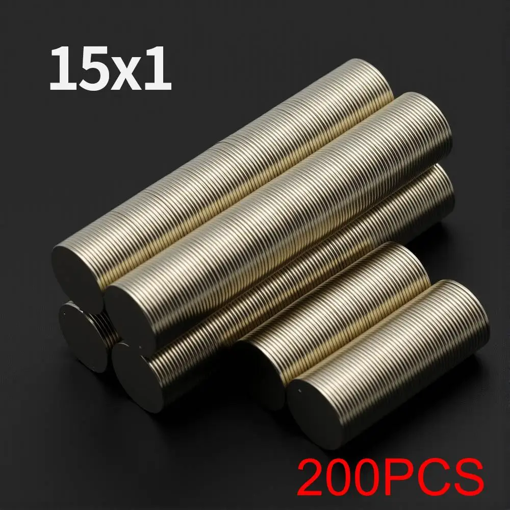 Неодимовые магниты N35 круглые 15x1 мм
Неодимовые магниты N35 круглые 15x1 мм
