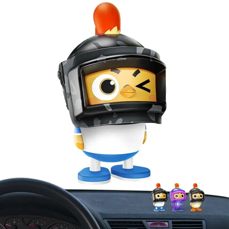 Car Ornaments Cute Resin Armet Chicken Shaking His Head Doll Car Decoration Cartoon Auto Interior Accessories
Car Ornaments Cute Resin Armet Chicken Shaking His Head Doll Car Decoration Cartoon Auto Interior Accessories
