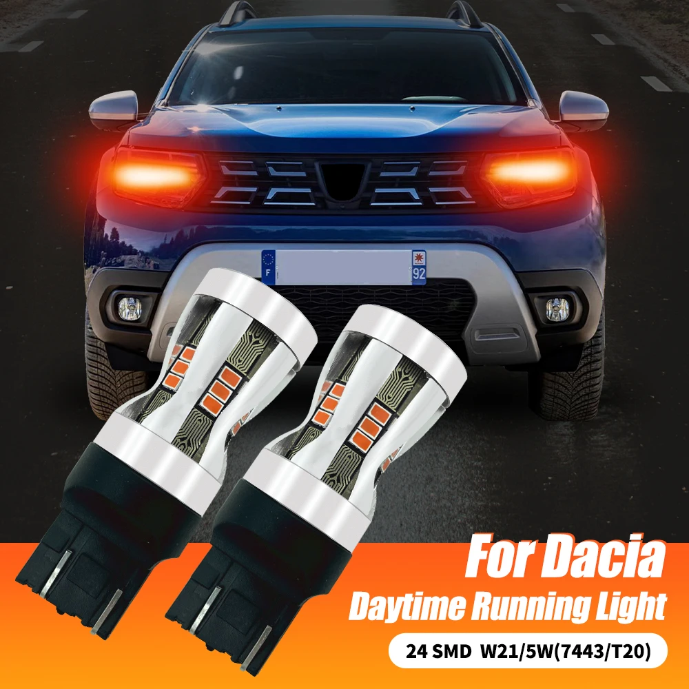 2pcs LED Daytime Running Light DRL Bulb Lamp Canbus W21/5W 7443 T20 For Chevrolet Malibu Trax Dacia Duster Logan 2 Sandero
2pcs LED Daytime Running Light DRL Bulb Lamp Canbus W21/5W 7443 T20 For Chevrolet Malibu Trax Dacia Duster Logan 2 Sandero