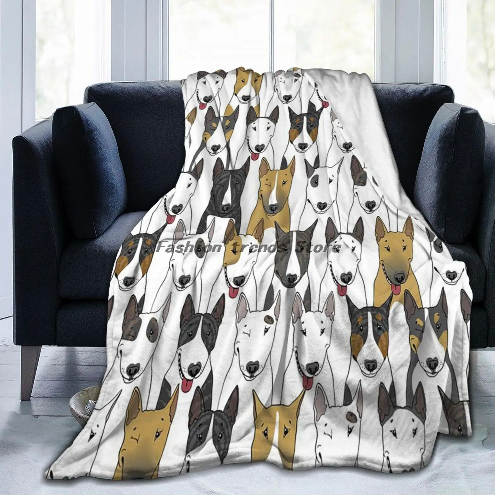 Soft Sherpa Plus Velvet Throw Blanket Robe for Bedroom Living Rooms Sofa Couch Funny Bull Terrie King Size Office Blankets
Soft Sherpa Plus Velvet Throw Blanket Robe for Bedroom Living Rooms Sofa Couch Funny Bull Terrie King Size Office Blankets