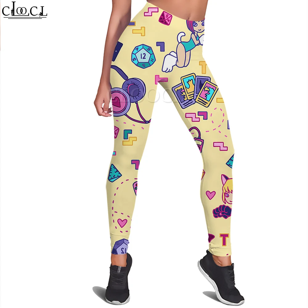 CLOOCL Women Legging Stretch Yoga Pants Comic Game Cartoon Pattern 3D Printed Casual Trousers Push Up Legging Hip Hop Style
CLOOCL Women Legging Stretch Yoga Pants Comic Game Cartoon Pattern 3D Printed Casual Trousers Push Up Legging Hip Hop Style
