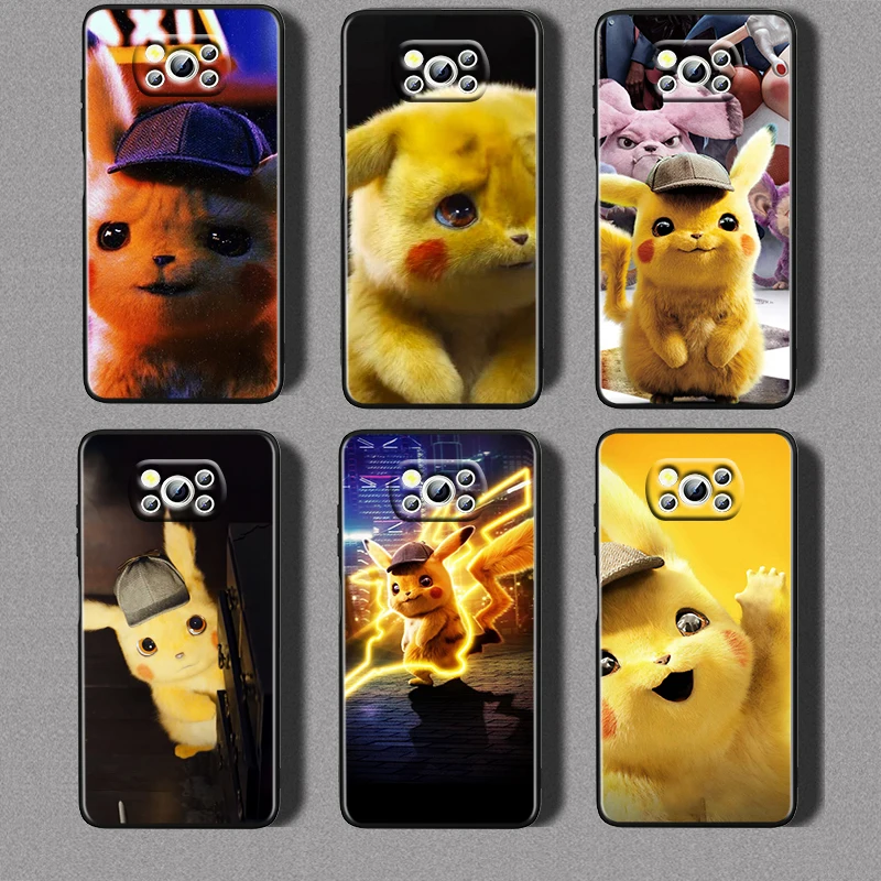 Cute Cartoon Pikachu Pokemon For Xiaomi Civi Mi Poco X3 NFC F3 GT M4 M3 M2 X2 F2 Pro C3 F1 Silicone Shell Capa Black Phone Case
Cute Cartoon Pikachu Pokemon For Xiaomi Civi Mi Poco X3 NFC F3 GT M4 M3 M2 X2 F2 Pro C3 F1 Silicone Shell Capa Black Phone Case