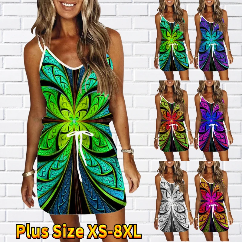 2023 Women's V-neck Loose Retro Elegance Slim Skirt Summer Fashion Short Skirt Trend New Design Printing Dress Sleeveless Skirt
2023 Women's V-neck Loose Retro Elegance Slim Skirt Summer Fashion Short Skirt Trend New Design Printing Dress Sleeveless Skirt