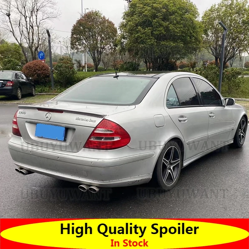 Спойлер для W211 2003-2009 Mercedes-Benz W211 E-class E200 E260, спойлер из АБС-пластика, цветное заднее крыло автомобиля, задний спойлер
Спойлер для W211 2003-2009 Mercedes-Benz W211 E-class E200 E260, спойлер из АБС-пластика, цветное заднее крыло автомобиля, задний спойлер
