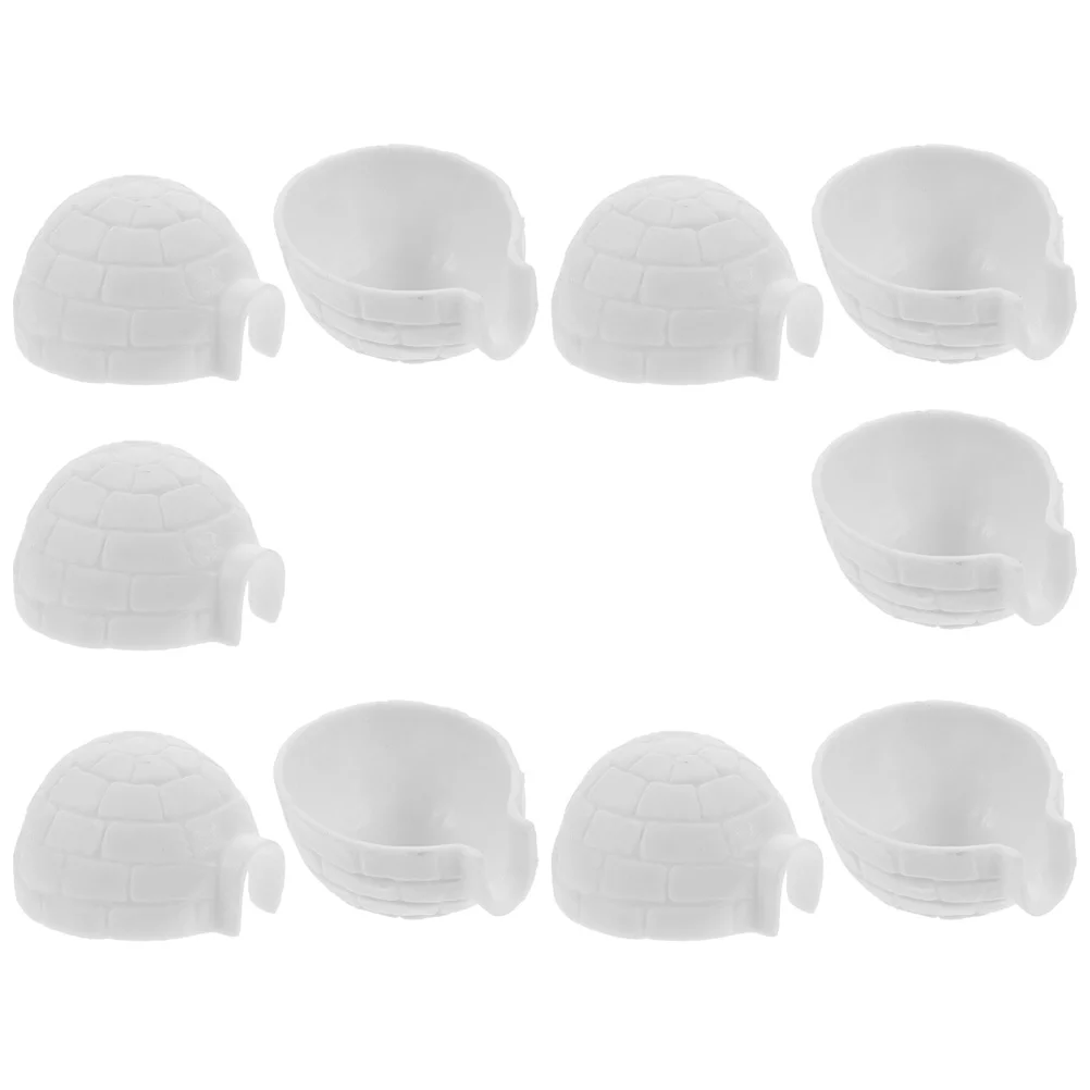 10 Pcs Ornaments Igloo Model Kids Models Wild Figurines Toddlers White Home Decor Child
10 Pcs Ornaments Igloo Model Kids Models Wild Figurines Toddlers White Home Decor Child