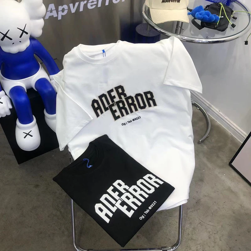 ADER ERROR Embroidered Logo T-shirts Men Women 1:1 White Cotton Oversized Short Sleeve
ADER ERROR Embroidered Logo T-shirts Men Women 1:1 White Cotton Oversized Short Sleeve