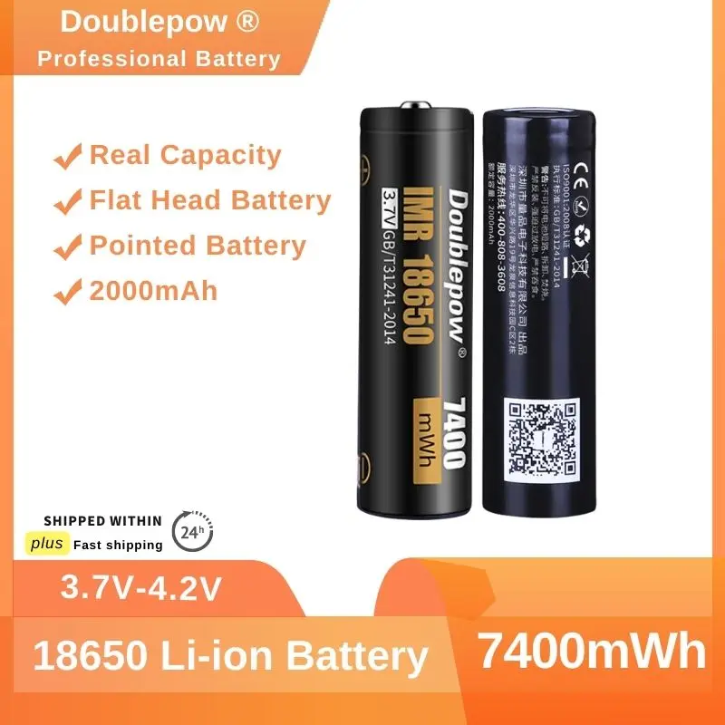 Doublepow новый оригинальный 3,7 в 18650 литиевый аккумулятор МВтч перезаряжаемые батареи большой емкости для фотоигрушек часов MP3-плееров
Doublepow новый оригинальный 3,7 в 18650 литиевый аккумулятор МВтч перезаряжаемые батареи большой емкости для фотоигрушек часов MP3-плееров
