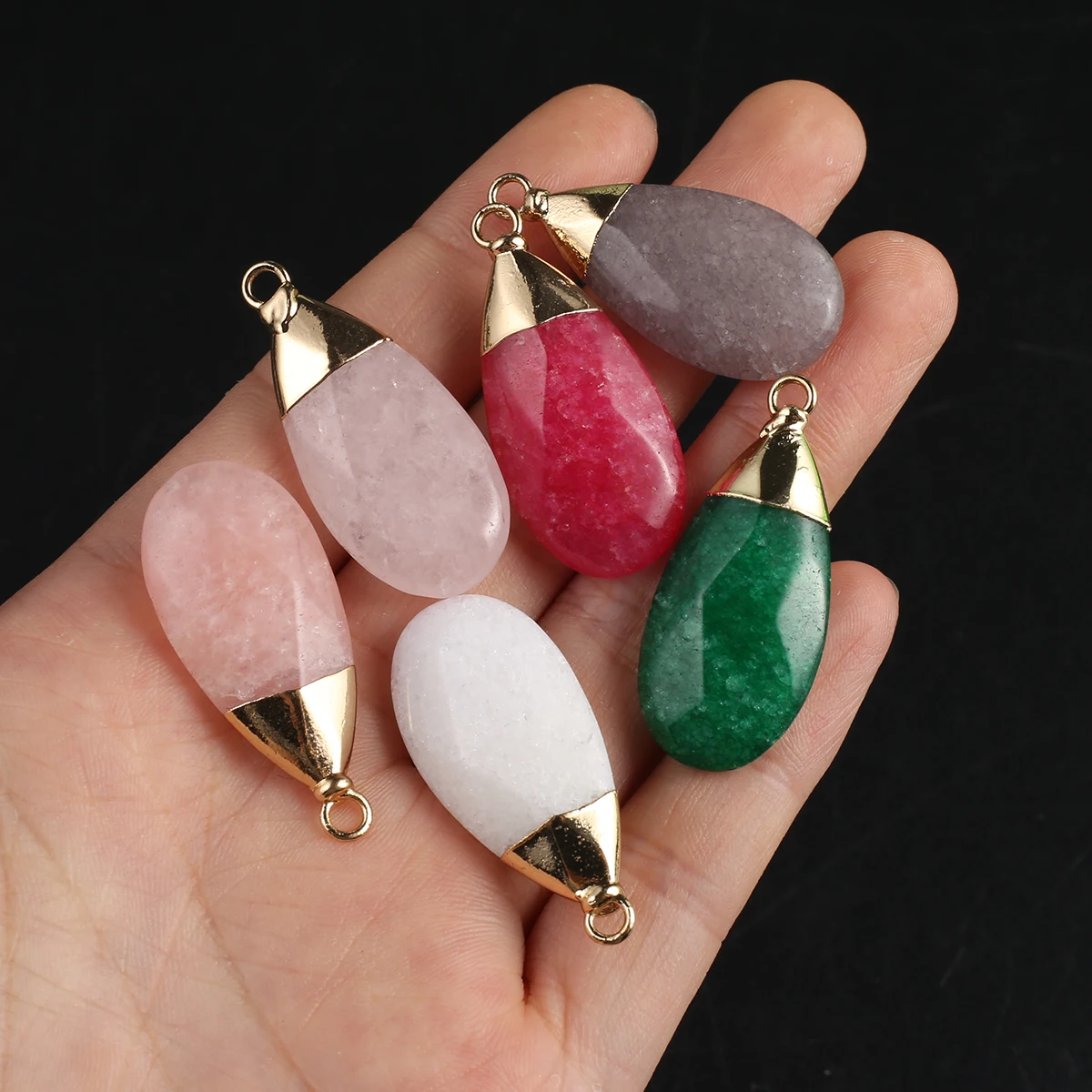 10 PCS Wholesale Natural Stone Water Droplet Shaped Faceted Pendant 30x15mm Jewelry Making DIY Necklace Earrings Accessories Gif
10 PCS Wholesale Natural Stone Water Droplet Shaped Faceted Pendant 30x15mm Jewelry Making DIY Necklace Earrings Accessories Gif