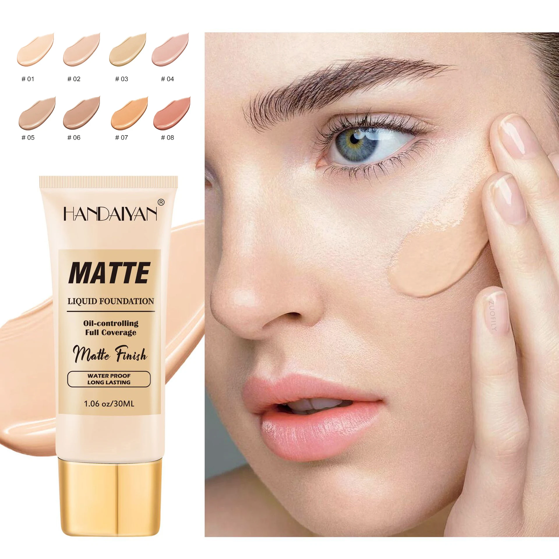 8 Colors BB Cream Long Lasting Liquid Foundation Waterproof Full Coverage Natural Face Base Makeup Matte Concealer Cosmetic 30ml 
8 Colors BB Cream Long Lasting Liquid Foundation Waterproof Full Coverage Natural Face Base Makeup Matte Concealer Cosmetic 30ml