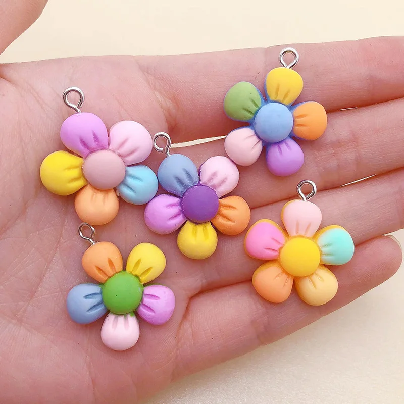 10pcs Colorful Five-Petal Flower Resin Charms For Earring Keychain Making Findings Cute Flatback Flowers Pendant Diy Jewelry
10pcs Colorful Five-Petal Flower Resin Charms For Earring Keychain Making Findings Cute Flatback Flowers Pendant Diy Jewelry