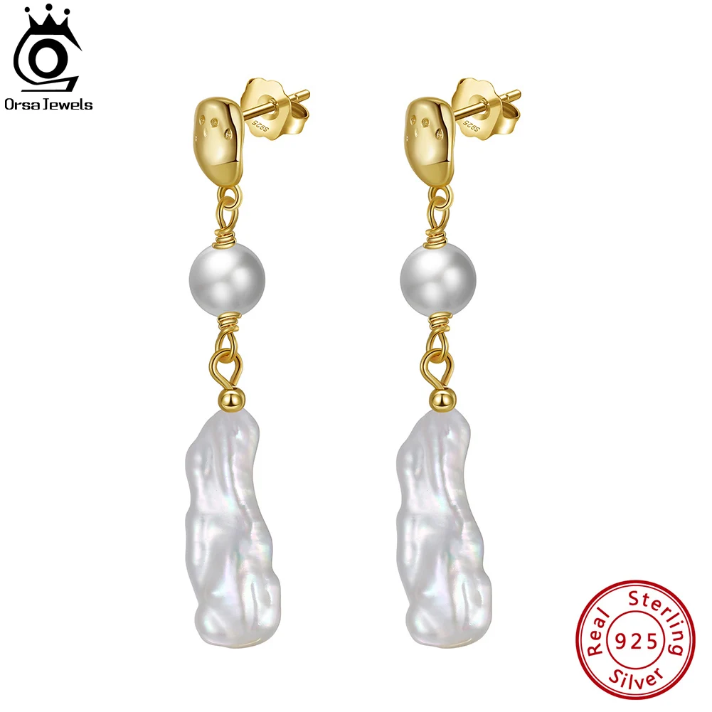 Женские серьги-подвески ORSA JEWELS из серебра с искусственными камнями, цвет под золото 14 к, GPE18
Женские серьги-подвески ORSA JEWELS из серебра с искусственными камнями, цвет под золото 14 к, GPE18