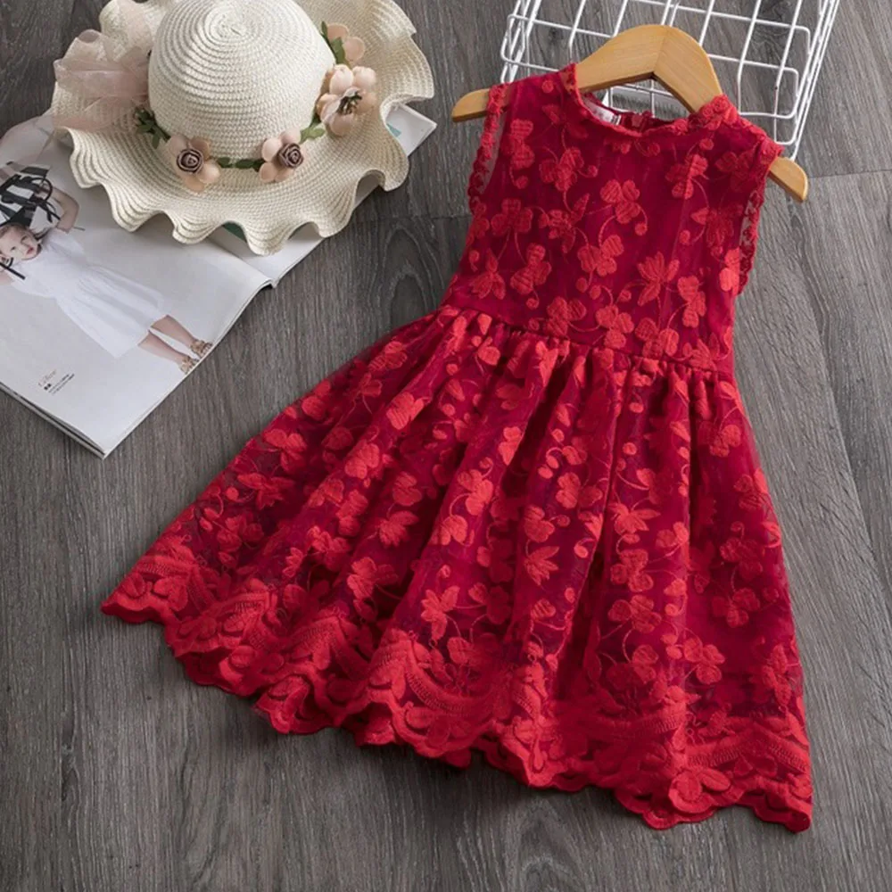Baby Kids Flowers Casual Dresses New Fashion Girl Floral Embriodery Lace Dresses Children's Sweet Princess Party Clothes 3-7Y
Baby Kids Flowers Casual Dresses New Fashion Girl Floral Embriodery Lace Dresses Children's Sweet Princess Party Clothes 3-7Y
