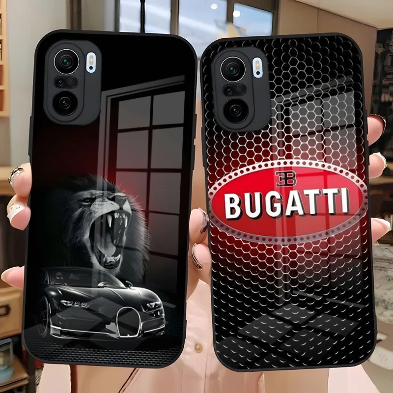 Роскошный автомобильный чехол Bugatti для телефона, стеклянный дизайн для Xiaomi Redmi Note 13 10 10T 11i 11T 11 9 8 11S Poco X3 M4 F3 Pro, чехлы
Роскошный автомобильный чехол Bugatti для телефона, стеклянный дизайн для Xiaomi Redmi Note 13 10 10T 11i 11T 11 9 8 11S Poco X3 M4 F3 Pro, чехлы