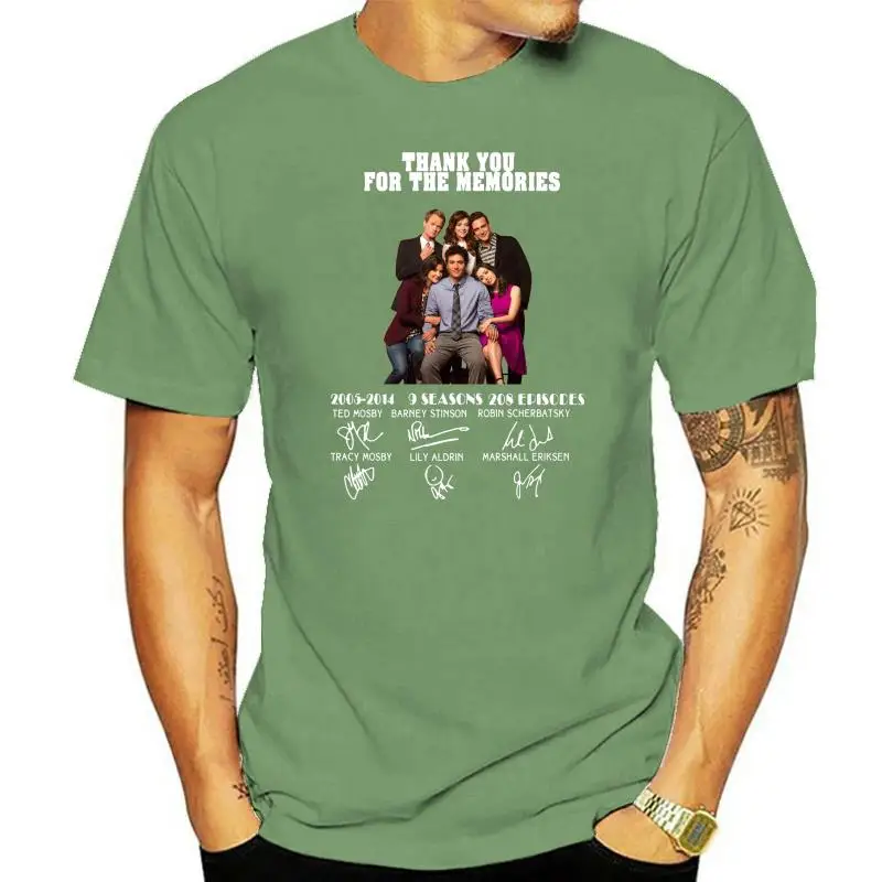 Thank You For The Memories How I Met Your Mother T-Shirt Black-Navy Short Men High Quality Tee Shirt
Thank You For The Memories How I Met Your Mother T-Shirt Black-Navy Short Men High Quality Tee Shirt
