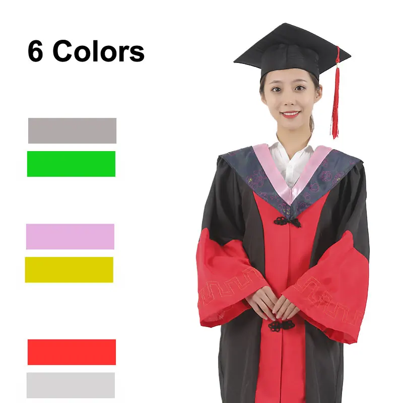 University Academic Costumes Graduation Gown Robe Class Team High School JK Uniform Student Unisex Bachelor Robe Long Sleeve
University Academic Costumes Graduation Gown Robe Class Team High School JK Uniform Student Unisex Bachelor Robe Long Sleeve