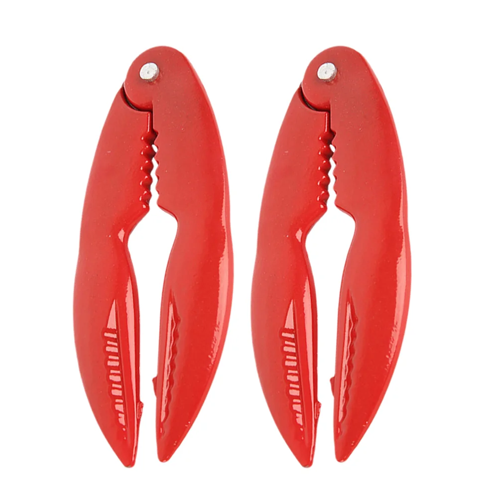 2 Pcs Crab Clamp Lobster Clip Clamps Stainless Steel Spoon Peeling Clips Bottle Opener Seafood Biscuit
2 Pcs Crab Clamp Lobster Clip Clamps Stainless Steel Spoon Peeling Clips Bottle Opener Seafood Biscuit