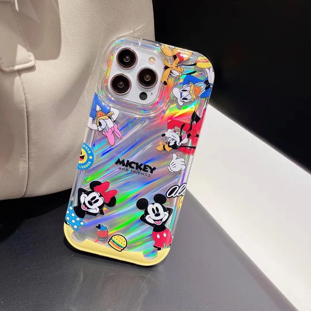 Cute Disney Mickey Minnie Donald Duck Daisy laser gradient color cartoon Phone Cases For iPhone 14 13 12 11 Pro Max Back Cover
Cute Disney Mickey Minnie Donald Duck Daisy laser gradient color cartoon Phone Cases For iPhone 14 13 12 11 Pro Max Back Cover