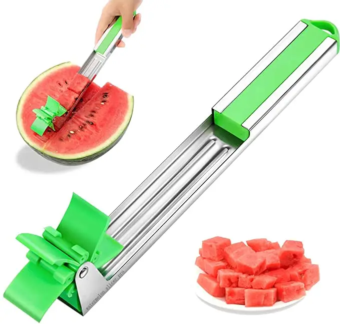 

Stainless Steel Watermelon Slicer Cutter Knife Corer Fruit Vegetable Tools Kitchen Gadgets Accessories kitchen Tools