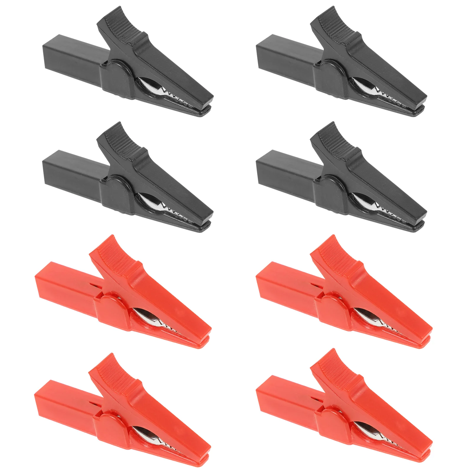 8Pcs Car Battery Clips Practical Safe Crocodile Clamps Battery Alligator Clips Insulated Alligator Clamps
8Pcs Car Battery Clips Practical Safe Crocodile Clamps Battery Alligator Clips Insulated Alligator Clamps