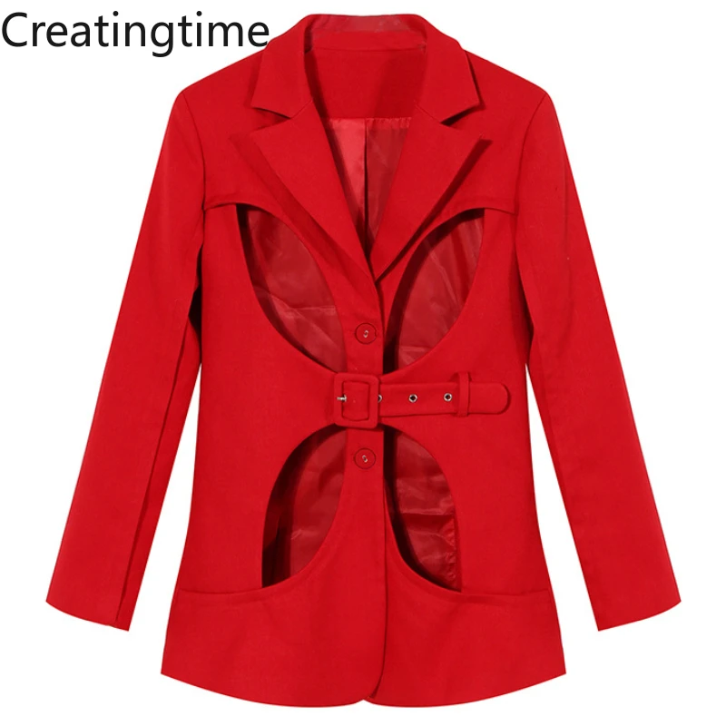 Новинка Весна 2022, Модный женский однотонный празднисветильник однобортный прозрачный бальзер Creatingtime GA231
Новинка Весна 2022, Модный женский однотонный празднисветильник однобортный прозрачный бальзер Creatingtime GA231