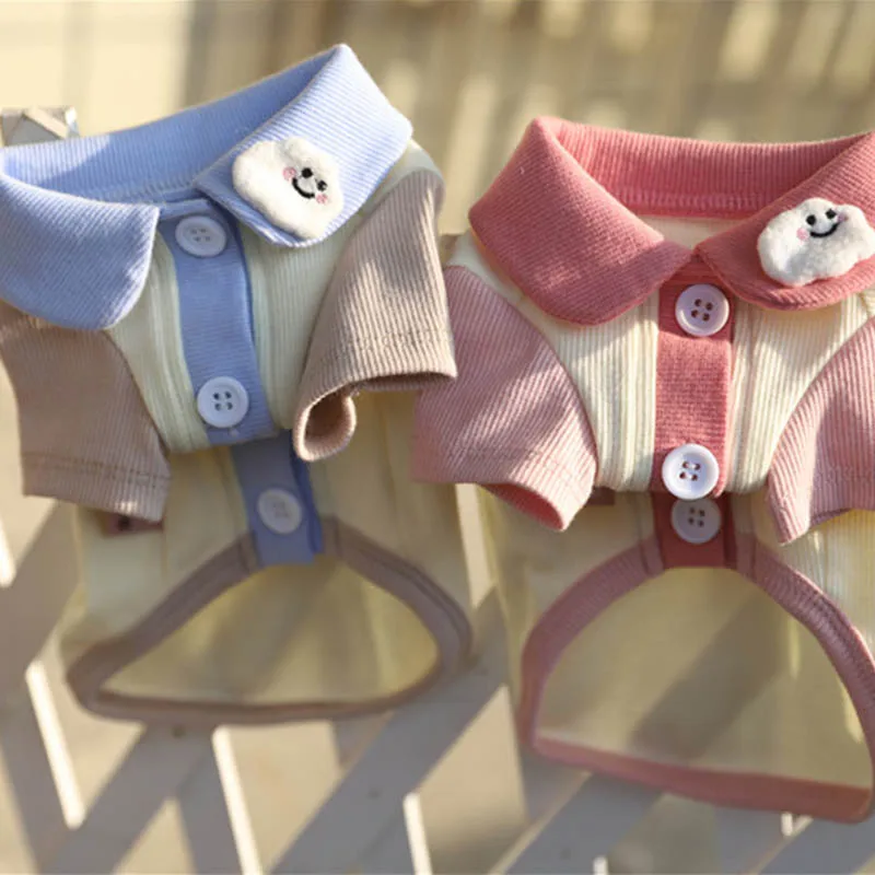 Patchwork Dog Clothes 2022 Pet Shirt Clothing For Small Medium Dogs Costume Leisure 100% Cotton Puppy Pet Overall Ropa Perro Pug
Patchwork Dog Clothes 2022 Pet Shirt Clothing For Small Medium Dogs Costume Leisure 100% Cotton Puppy Pet Overall Ropa Perro Pug
