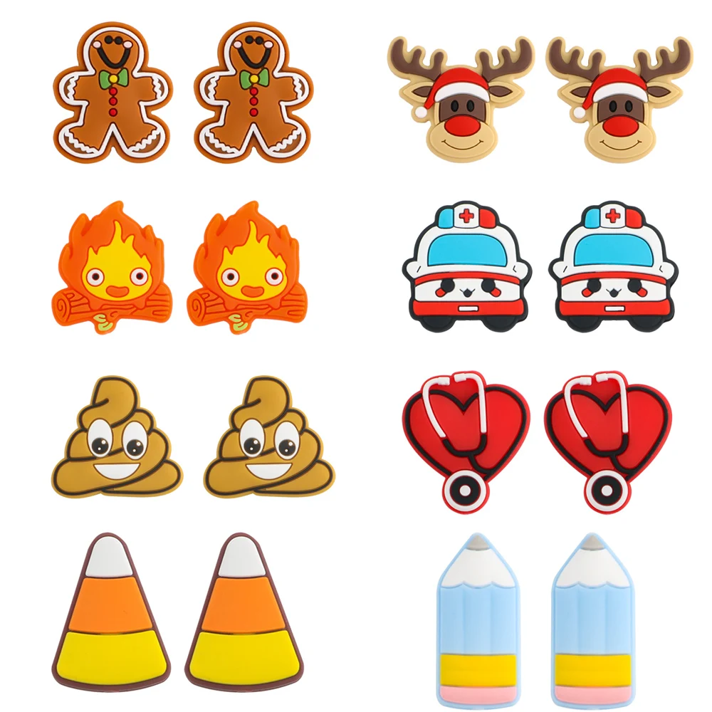 50/100 Piece Fire Gingerbread Reindeer Card Bat Skull Hand Ghost Silicone Ball Bead Pacifier Chain Accessories Baby Teething Toy
50/100 Piece Fire Gingerbread Reindeer Card Bat Skull Hand Ghost Silicone Ball Bead Pacifier Chain Accessories Baby Teething Toy