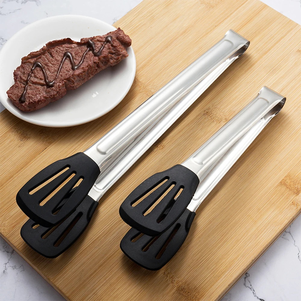 Stainless Steel Barbecue Tongs with Silicone Head Multipurpose Food Clamp Barbecue Steak Clamp for Home Kitchen Picnic 바베큐
Stainless Steel Barbecue Tongs with Silicone Head Multipurpose Food Clamp Barbecue Steak Clamp for Home Kitchen Picnic 바베큐